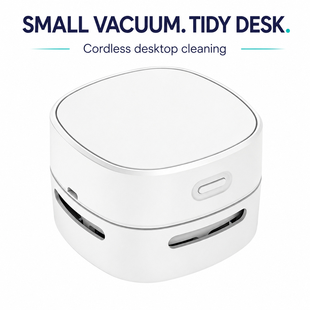 Mini Desktop Vacuum Cleaner For Eraser Dust - ミニデスクトップ掃除機、コードレスハンドヘルドデスクダストスイーパー、消しゴムのくずや紙くずの清掃に、家庭、オフィス、学習机の清掃に最適