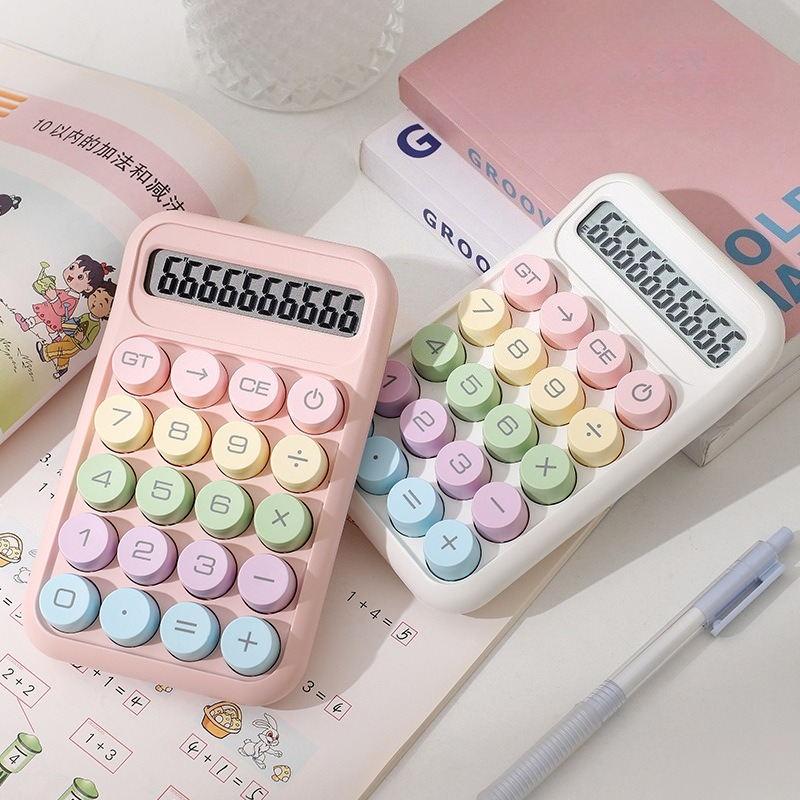 Scientific Calculator For Secondary School - キャンディキュート電卓 オフィス電卓 学習電卓 10桁 学校用 学生用