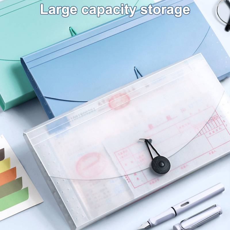 Expandable Accordion File Folder 13 Pockets - ✰ ✪ 13ポケット拡張ファイルフォルダーアコーディオン式ドキュメントオーガナイザー小切手領収書請求書カードチケットホルダー拡張可能なPPウォレットケース