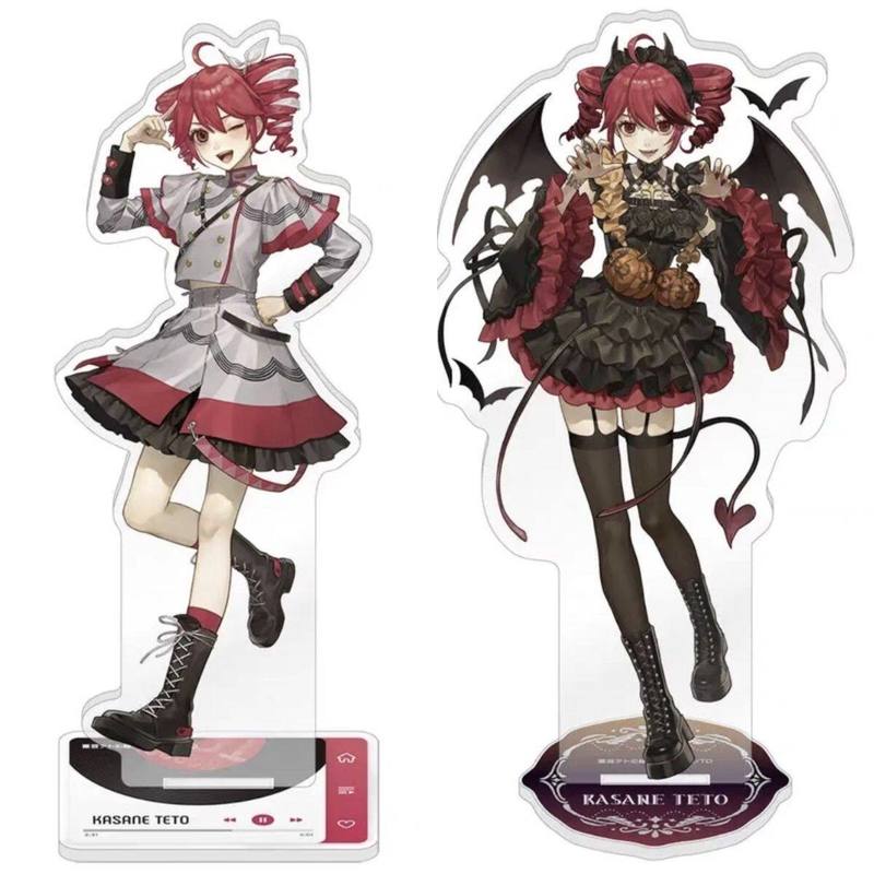 Desk Accessories - 10 センチメートル女の子カサネテトアクリルスタンディデスクトップルームオーナメントファン誕生日ギフトアニメ周辺機器ミニ絶妙なクリエイティブユニークな