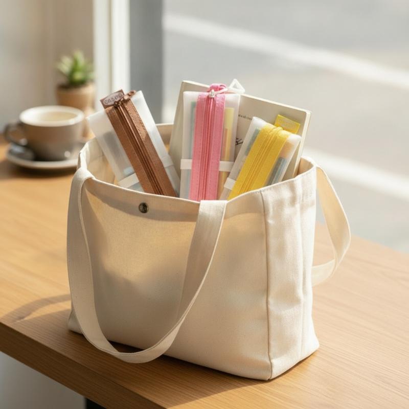 Clear Mesh Pencil Pouch For Exam - 透明メッシュペンシルポーチ、ダブルジッパー、調節可能な固定ストラップ、通気性のあるクリア文房具バッグ、学生試験用
