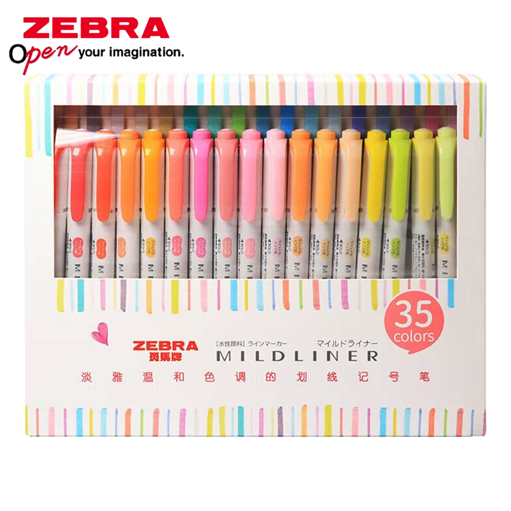 ゼブラ-ハイランダーマーカーペンセット,ソフトパステル,カラ - Pastel Highlighter Set Double Ended のレビューと価格