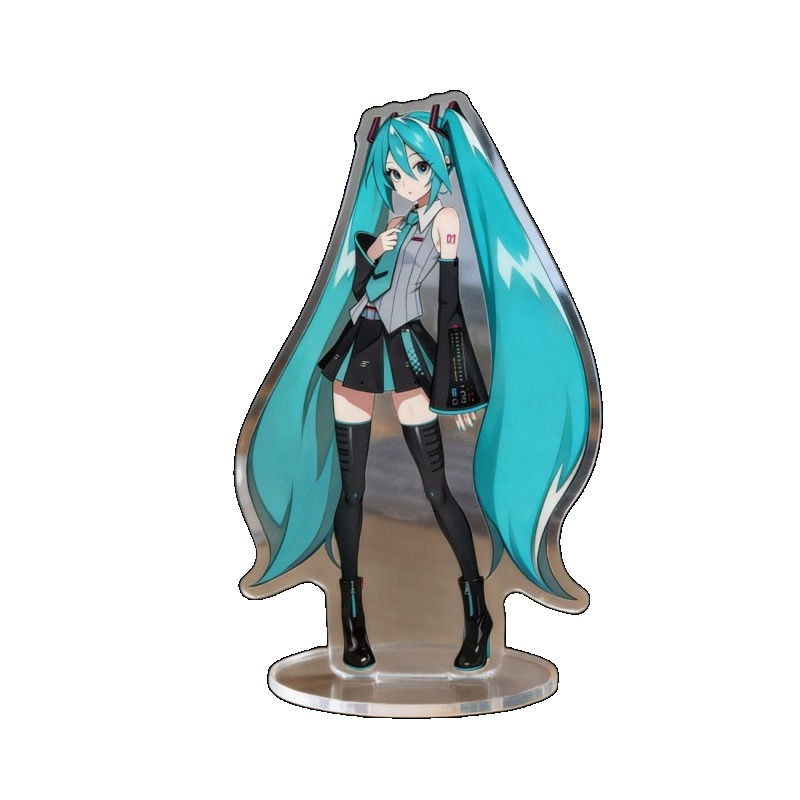 初音ミク 10 センチメートルアクリルスタンドかわいいアニメ - Desk Accessories のレビューと価格