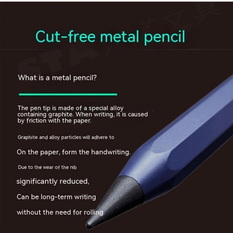 39 ピース/セットクリエイティブメタルペンシル新技術無制限 - Writing Tools のレビューと価格