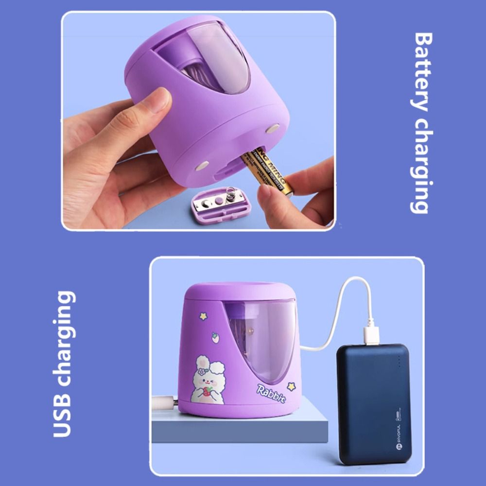 装飾ステッカー付き バッテリー/USB/充電式 クリエイティ - Electric Pencil Sharpener Usb のレビューと価格