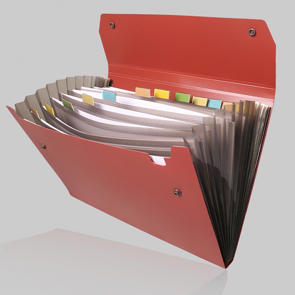 拡張可能なファイルフォルダー、13ポケット付き拡張ファイルフ - Expandable Accordion File Folder 13 Pockets のレビューと価格