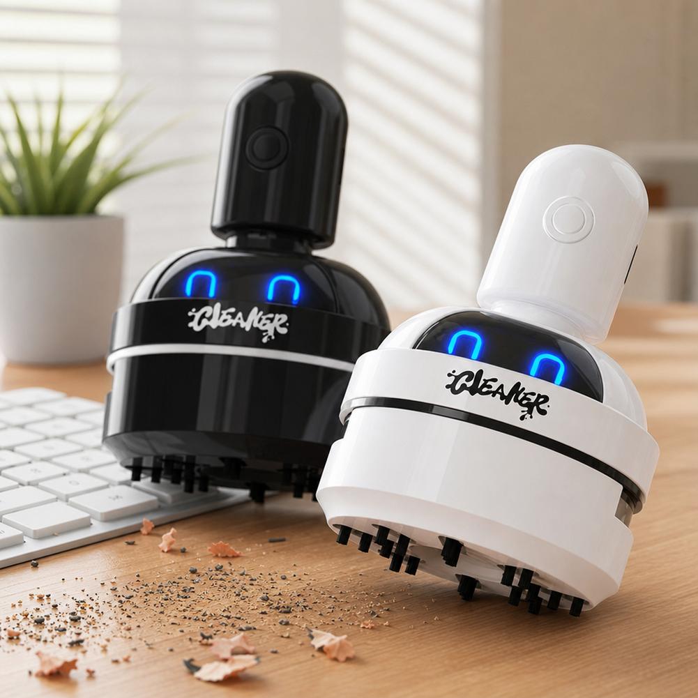 ポータブルミニデスク掃除機、コードレスデスクトップキーボード - Mini Desktop Vacuum Cleaner For Eraser Dust のレビューと価格