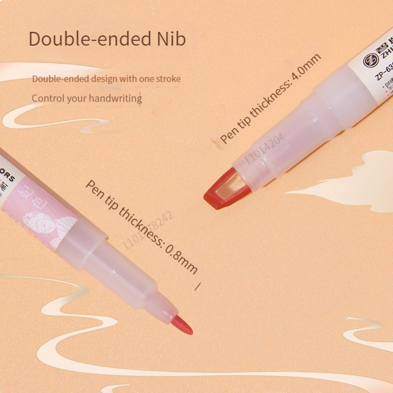 カワイイカラーペン,5ピース/セットダブルチップペン,マンガ - Pastel Highlighter Set Double Ended のレビューと価格