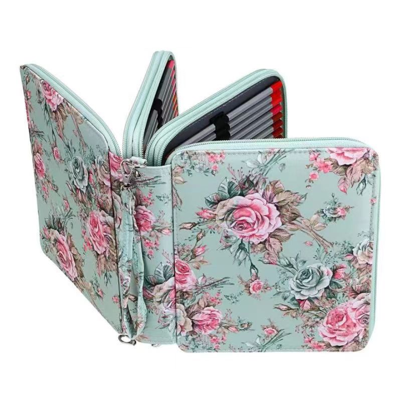 120 スロット学校鉛筆ケース用品かわいいペンボックスポーチ - Aesthetic Large Pencil Case Pouch のレビューと価格