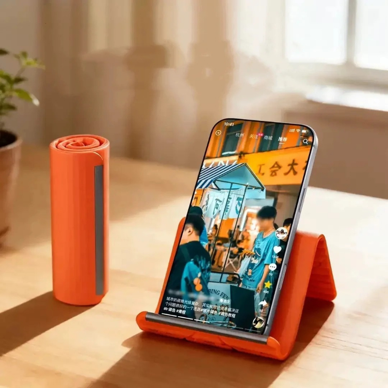 怠惰な携帯電話スタンドシリコンデスクトップタブレットラップト - Desk Accessories のレビューと価格