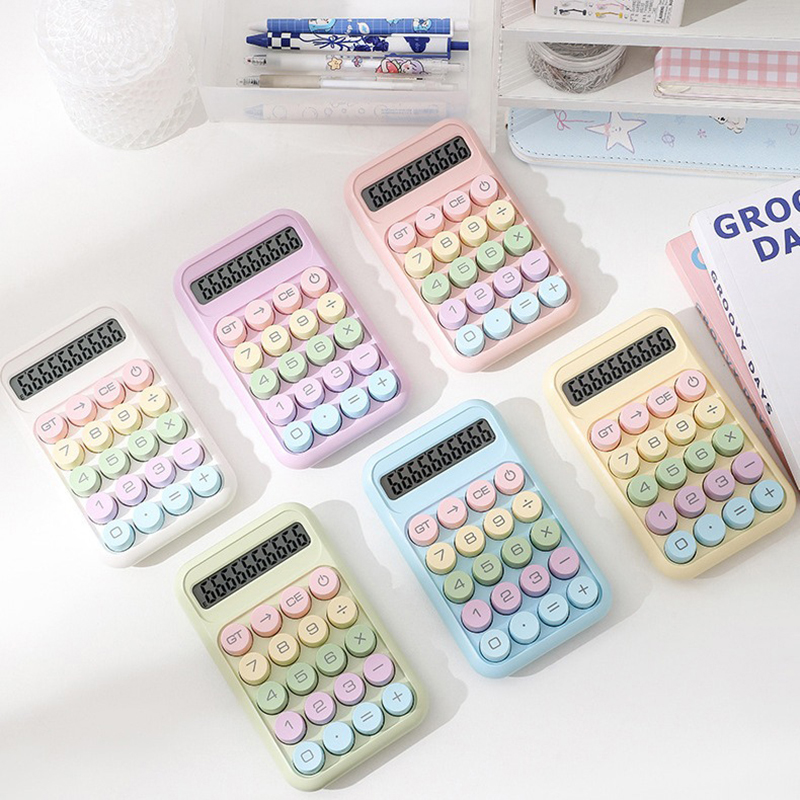 10 デジタル学校学生電卓メカニカルキーボードファッションカ - Scientific Calculator For Secondary School のレビューと価格