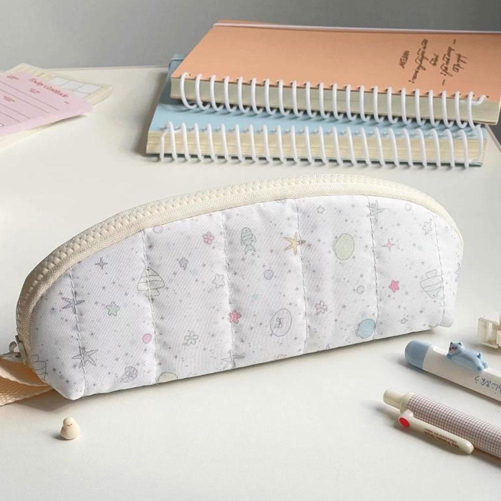おしゃれな水玉模様ペンケース ポータブル韓国風ペンポーチ 手 - Aesthetic Large Pencil Case Pouch のレビューと価格
