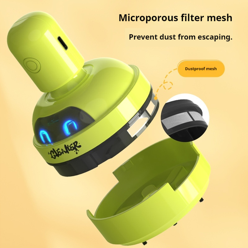 新バージョン漫画ミニポータブルデスクトップ掃除機、鉛筆の消し - Mini Desktop Vacuum Cleaner For Eraser Dust のレビューと価格