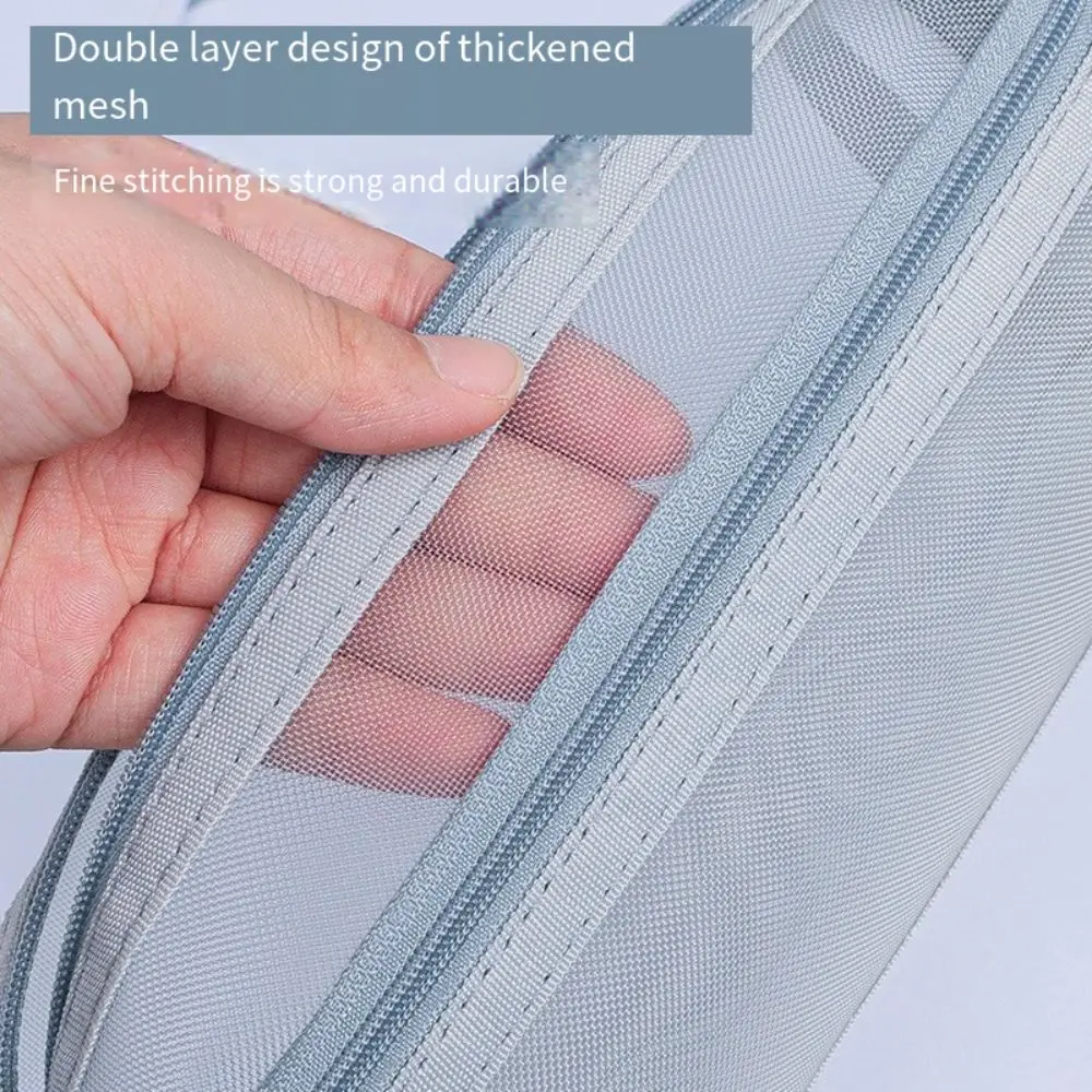 大容量二層メッシュペンオーガナイザー、学生、教師、試験用品用 - Clear Mesh Pencil Pouch For Exam のレビューと価格