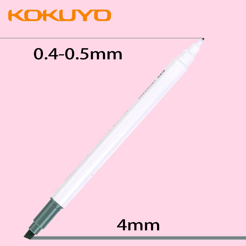 6 色/セット新日本コクヨ両頭蛍光ペンソフトカラー水性マーカ - Pastel Highlighter Set Double Ended のレビューと価格