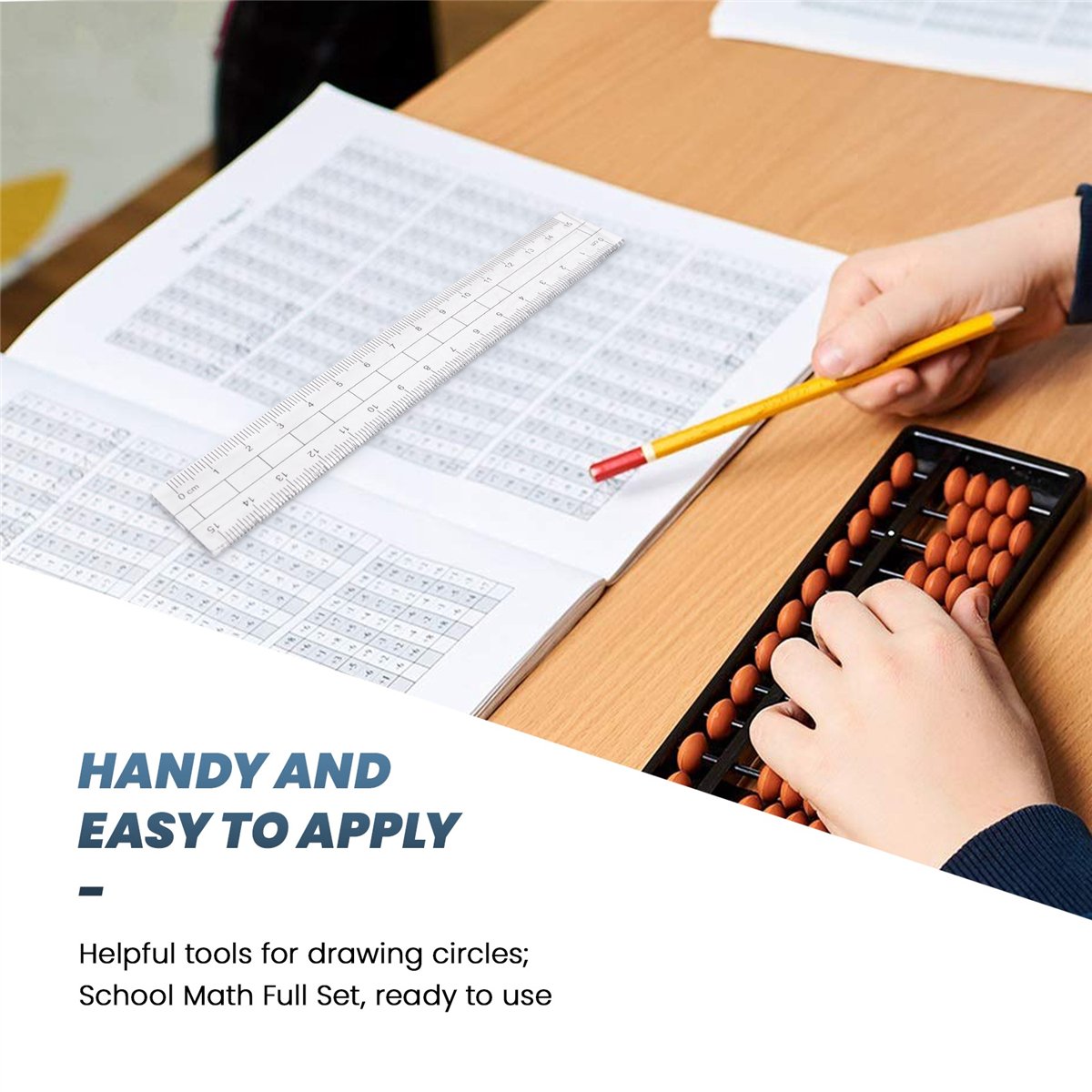 MALL ジオメトリコンパスセット 10個入り 学校用数学分 - Math Geometry Set With Compass のレビューと価格