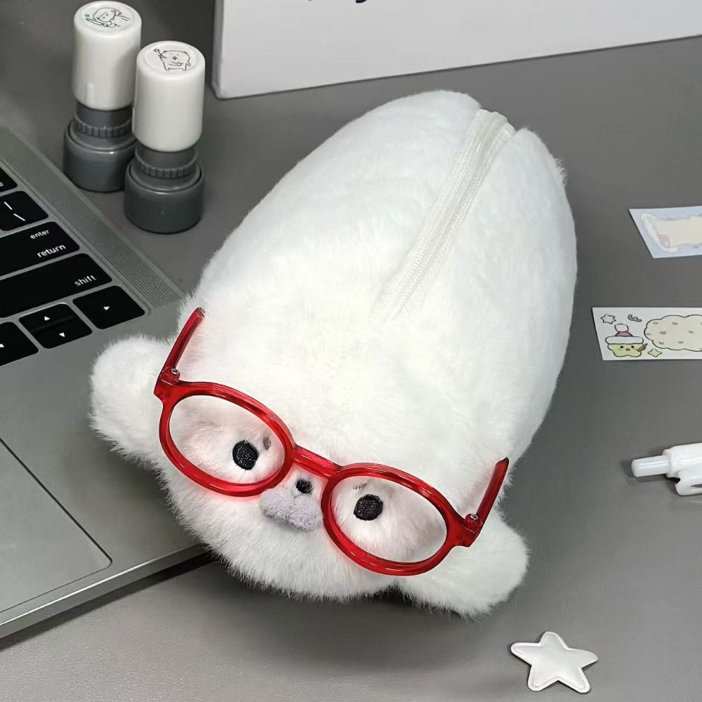 面白いシール人形ペンケース大容量高美的価値ペンバッグ収納袋学 - Aesthetic Large Pencil Case Pouch のレビューと価格