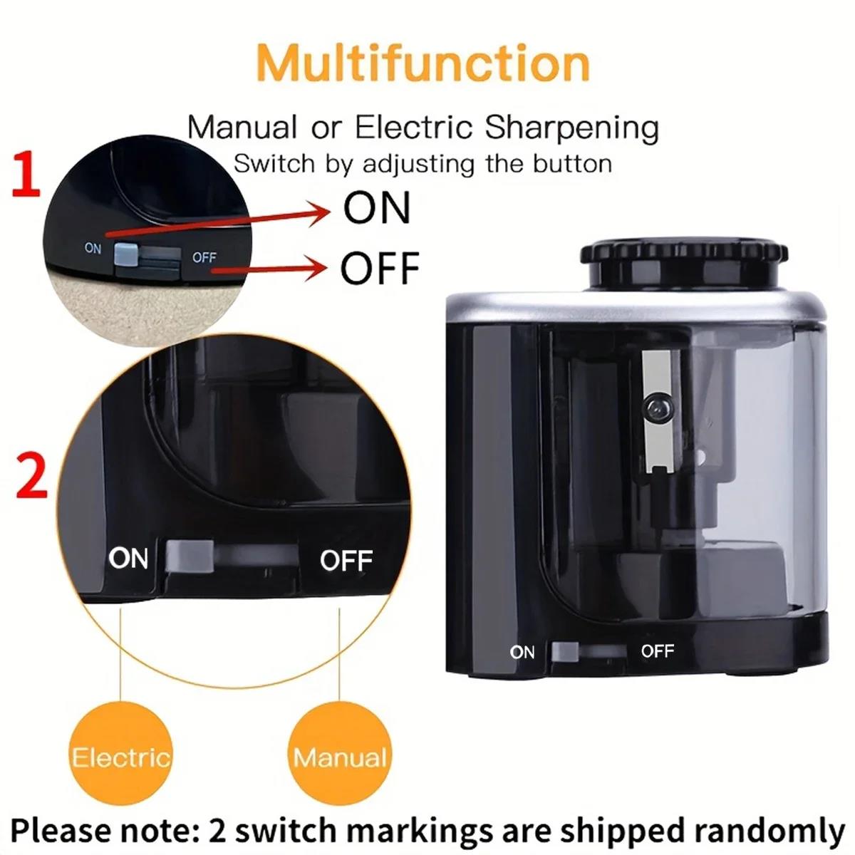 デスクトップ電動鉛筆削り自動 6-8 ミリメートル鉛筆カッタ - Electric Pencil Sharpener Usb のレビューと価格