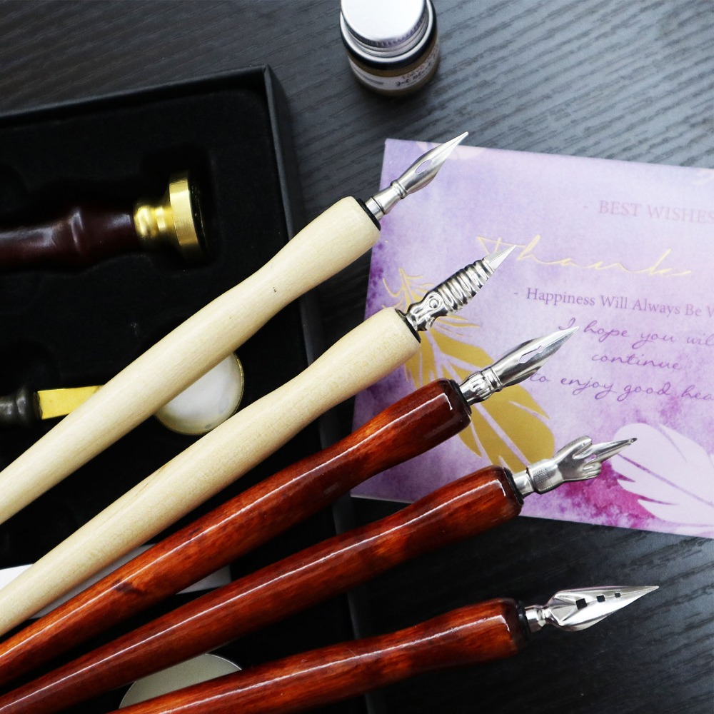 6 個デュアルカラートーンコミックディップペンホルダーオリジ - Writing Tools のレビューと価格