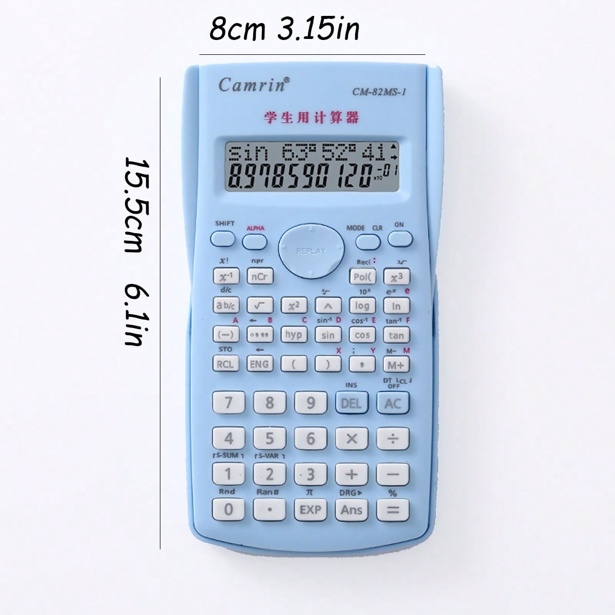 tonxiyuemu 1pc カラフルな多機能科学計算機 学 - Scientific Calculator For Secondary School のレビューと価格