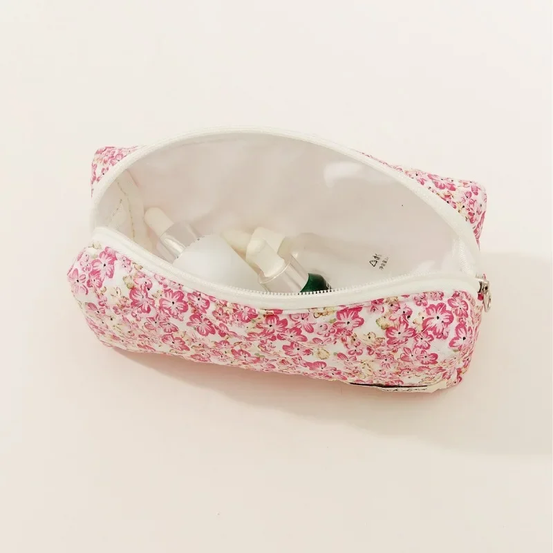 レトロな花柄のペンシルポーチ,学生用,ヴィンテージ,アメリカ - Aesthetic Large Pencil Case Pouch のレビューと価格