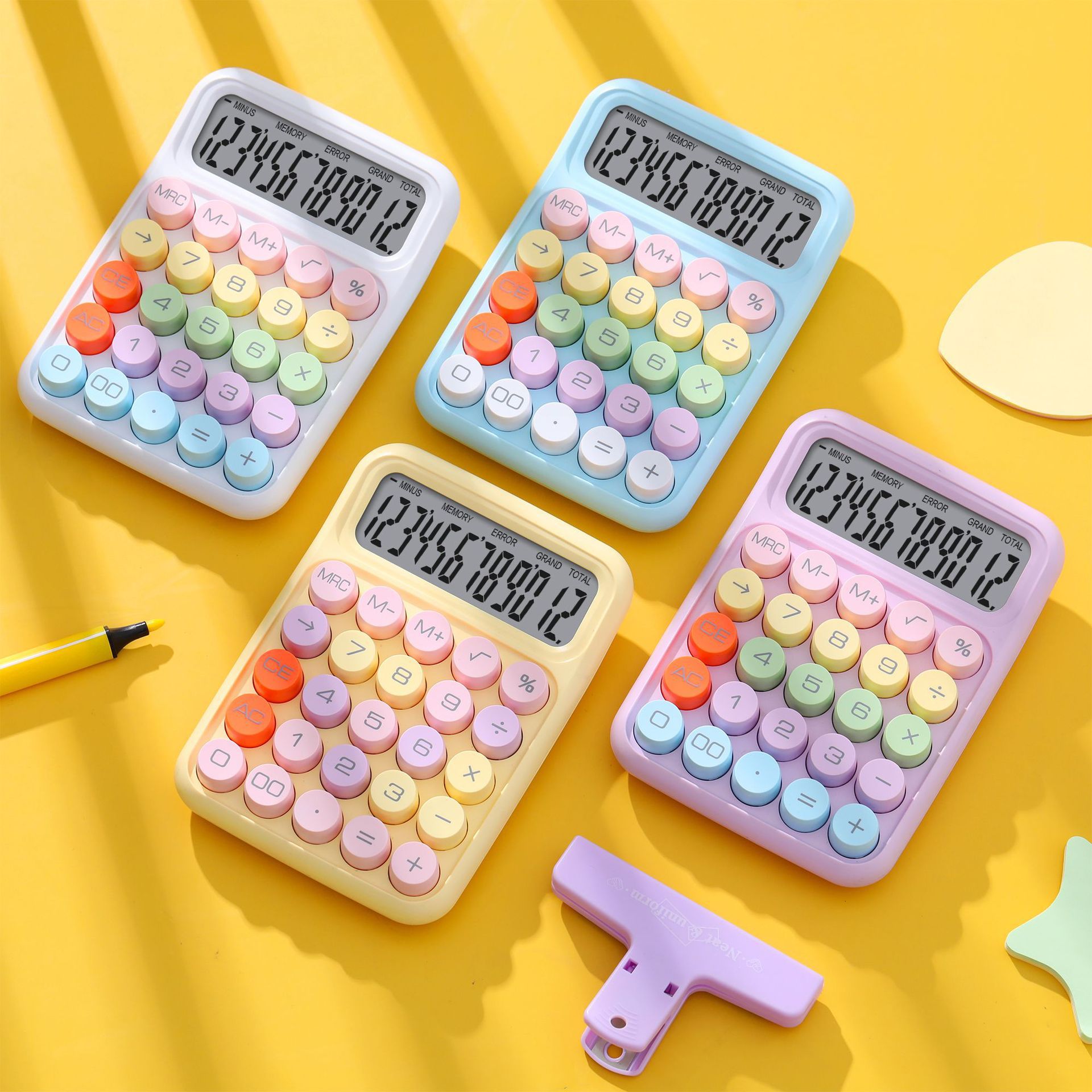 キーボード電卓オフィス 12 桁メカニカルボタン電卓かわいい - Scientific Calculator For Secondary School のレビューと価格