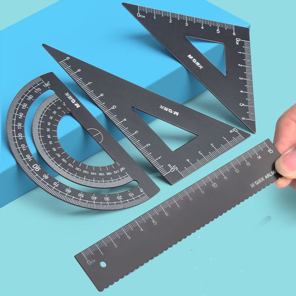 耐久性のある学生用幾何学学校数学コンパス金属定規アルミ定規セ - Math Geometry Set With Compass のレビューと価格