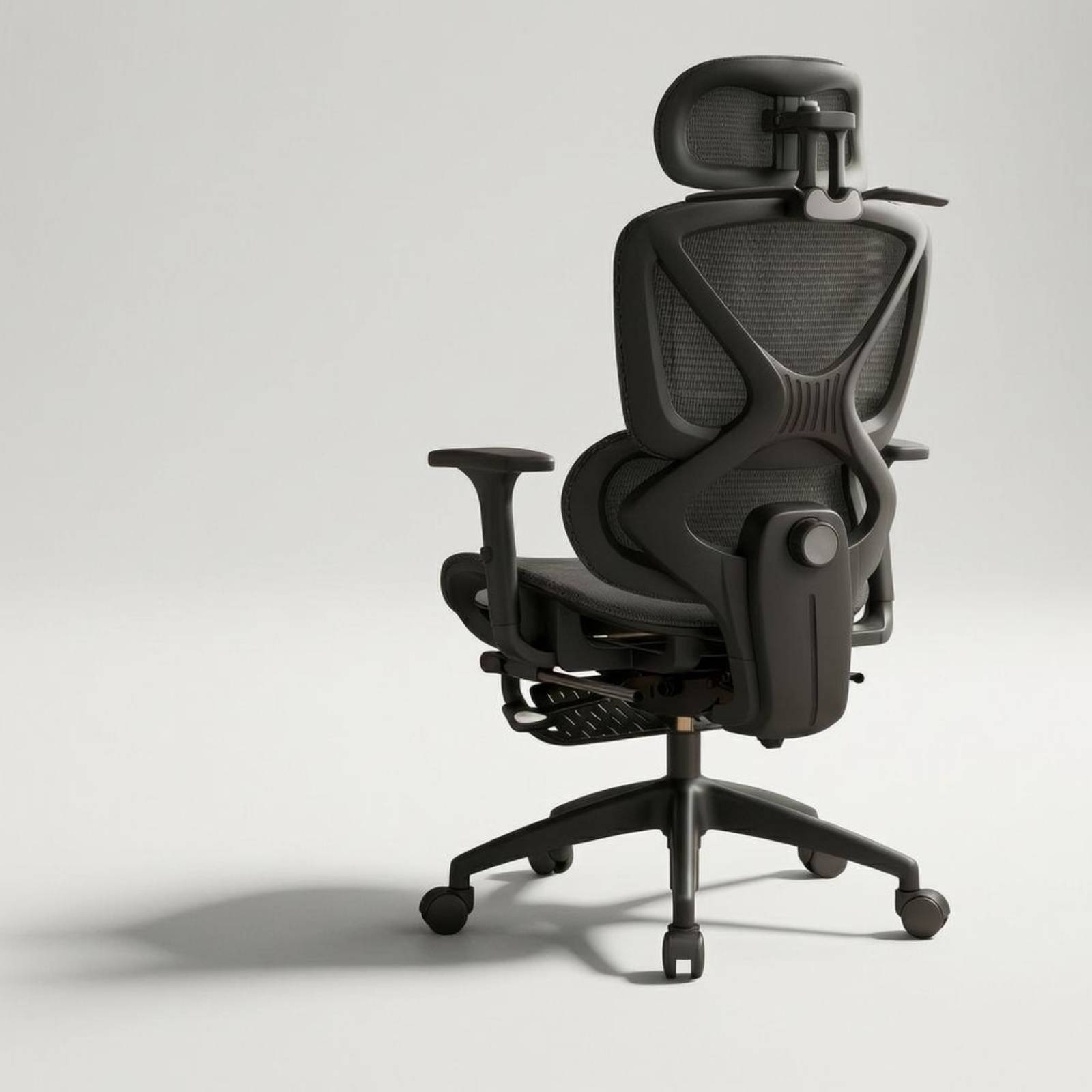 通気性のあるメッシュパッド入りアームレスト、調節可能なヘッド - Office Furniture のレビューと価格