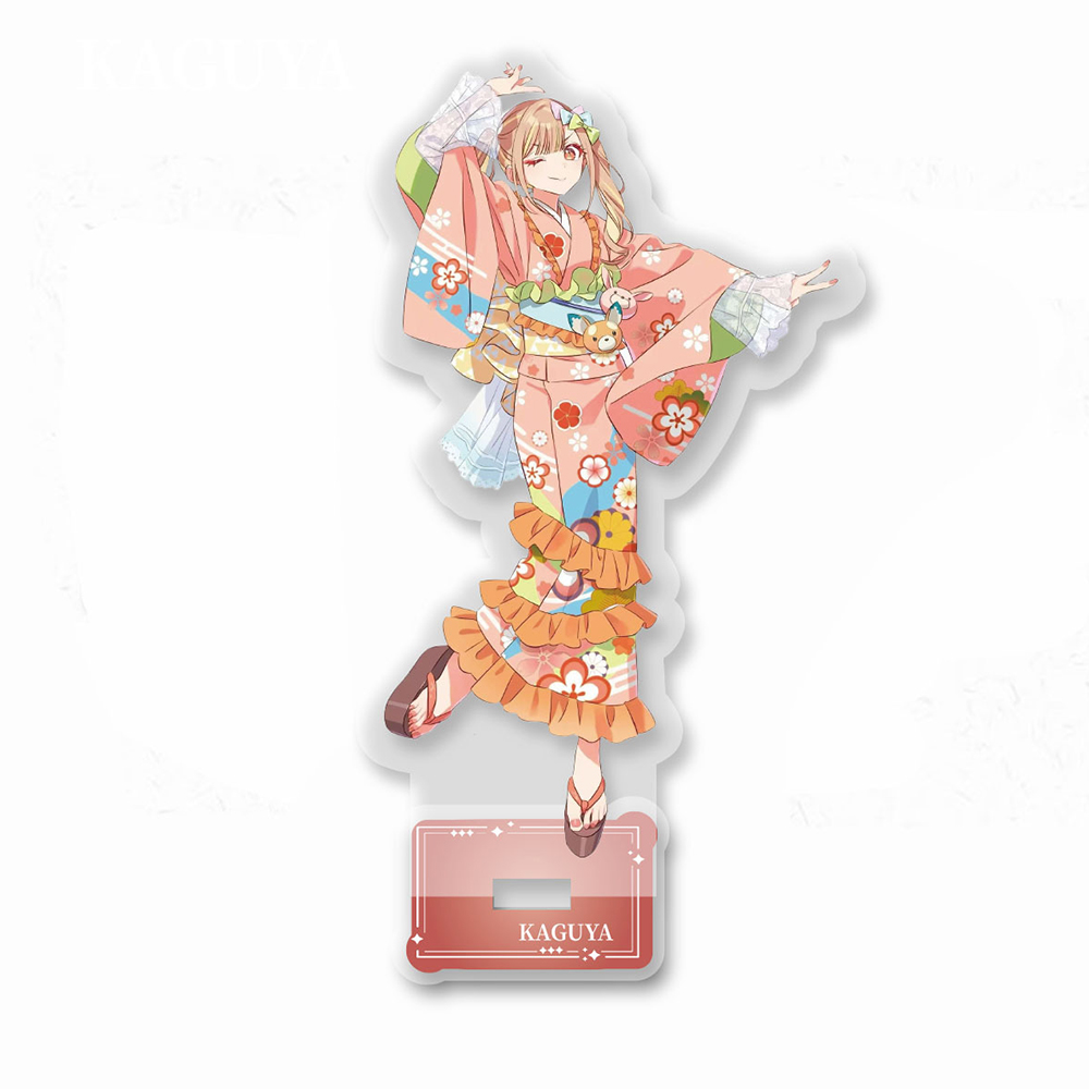 アニメ宇宙姫かぐやいろはさかやりやちよ月見コスプレスタンドア - Desk Accessories のレビューと価格