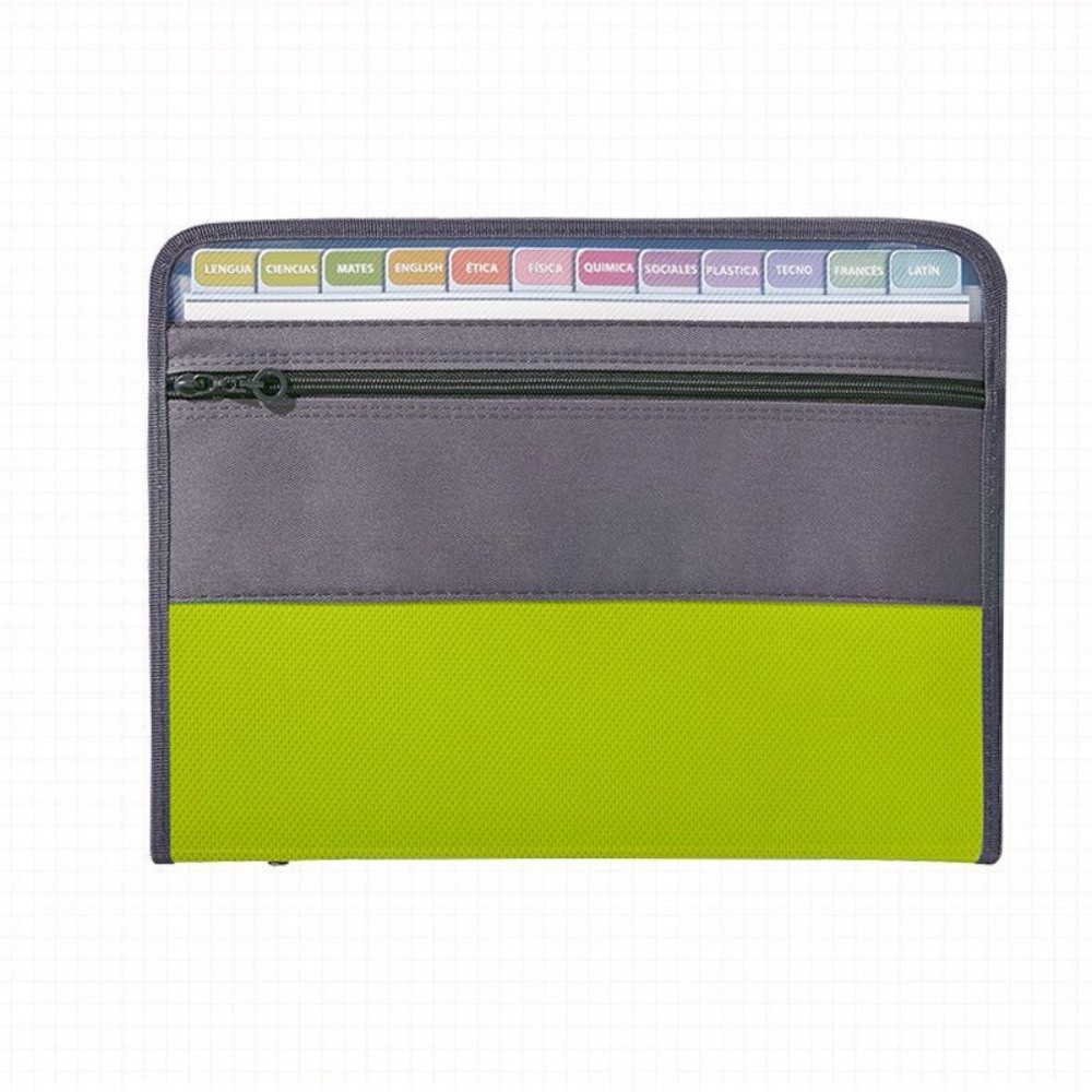 13ポケット拡張ファイルフォルダーA4フロントペンシルポーチ - Expandable Accordion File Folder 13 Pockets のレビューと価格