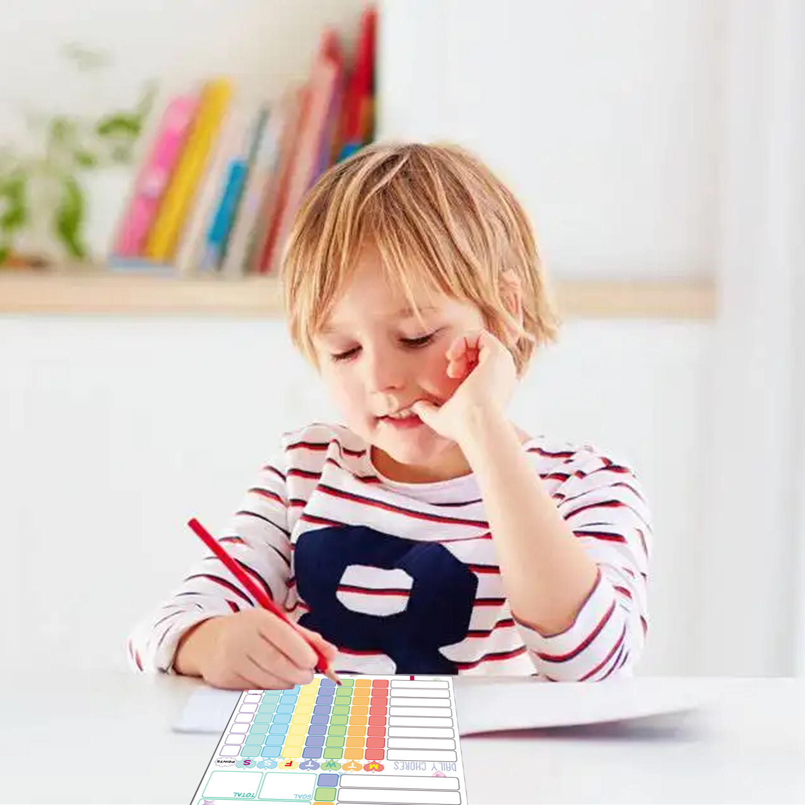 子供とティーンエイジャーのための磁気雑用チャート,磁気,乾式 - Kids Magnetic Reward Chart Board のレビューと価格