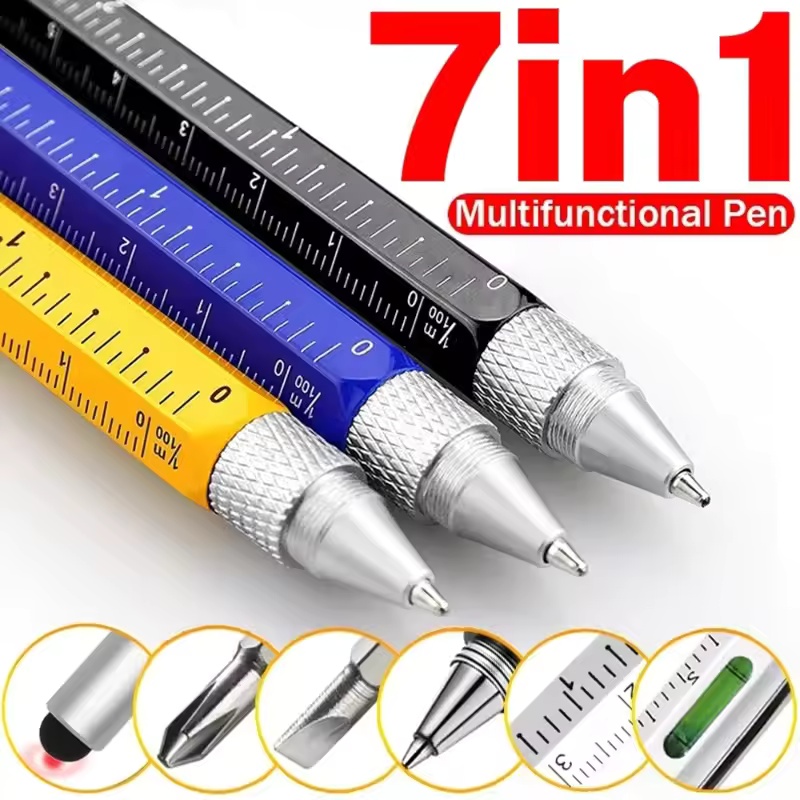 7 in 1 多機能ペン タッチスクリーンスタイラス容量性ペ - Writing Tools のレビューと価格